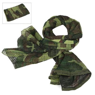 Taktische Tarnung Mesh Schal Militär Männer US Army Soldat Atmungsaktive jagd Schals Verbergen Schal Sniper Gesicht Schleier Schal
