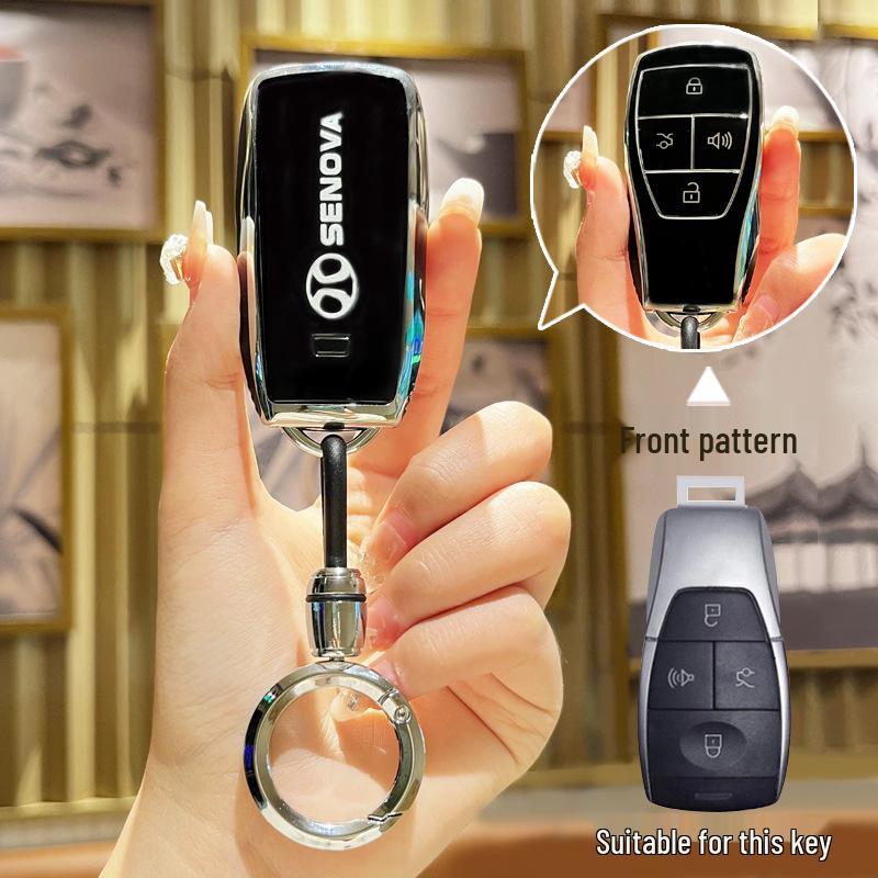 Damen Schlüsselhülle für Beijing X7, BJ40, BJ80 und BAIC EU5 Plus, EU7, Zhidao U7