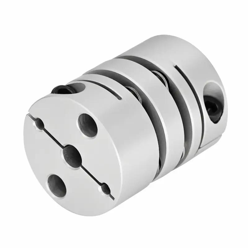 1pc Aluminum Alloy D34L45 Double Diaphragm Coupling Elastic Connector D34mm L45mm Ball Screw Step Servo Motor Encoder Computer