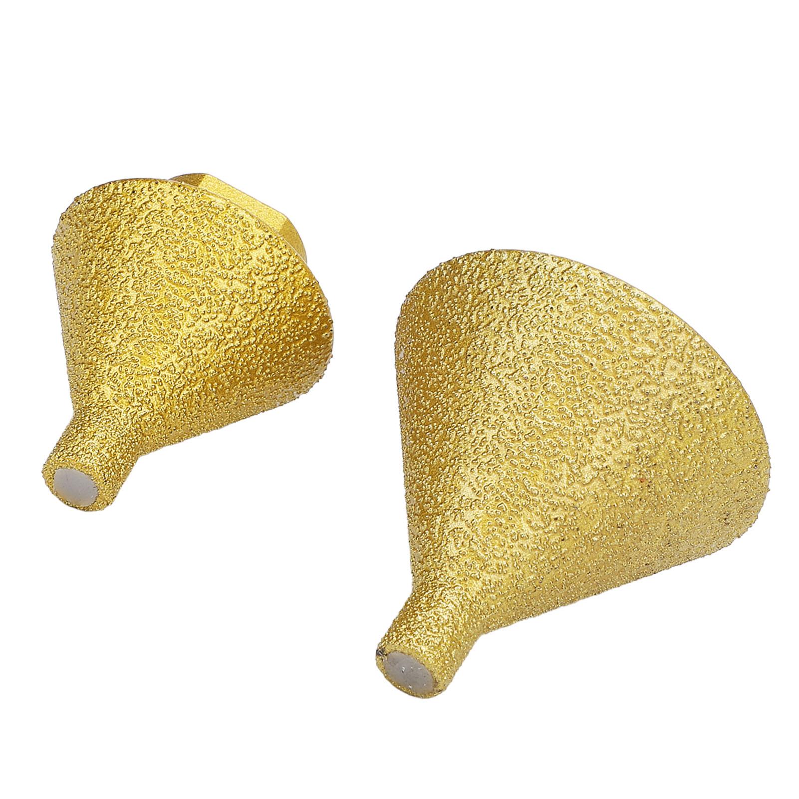 

38 мм 50 мм Фаска Фреза Адаптер M10 Паяная Алмазная Конусная Фреза для Мрамора Плитки Кварца Отверстия