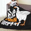 Eat Sleep Honk Repeat Blankets Flannel Sofa Throw Blanket Portable for Home Bedroom Office Throws Bedspread Quilt