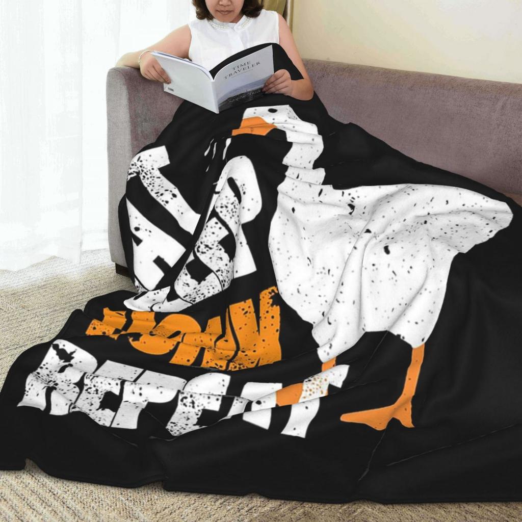 Eat Sleep Honk Repeat Blankets Flannel Sofa Throw Blanket Portable for Home Bedroom Office Throws Bedspread Quilt