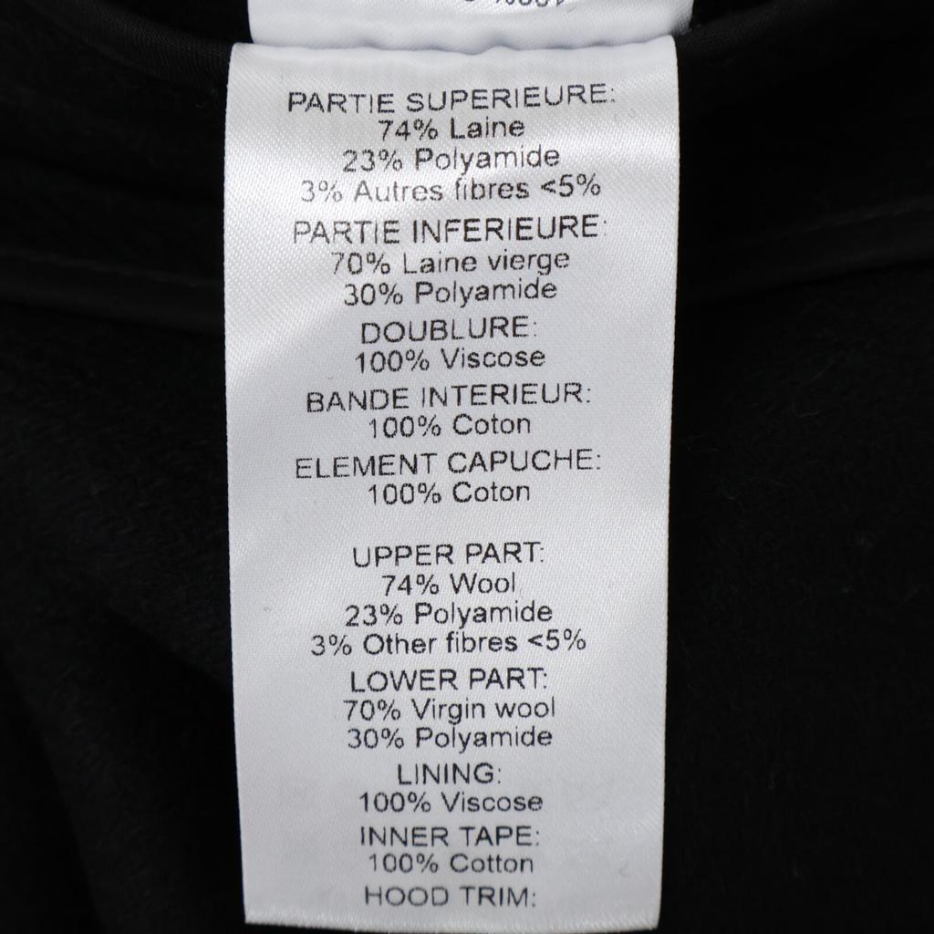 SEE BY CHLOE [Good Condition] CHS22AMA03001001S Wool Two-Tone Poncho/ Jacket S blackUsed