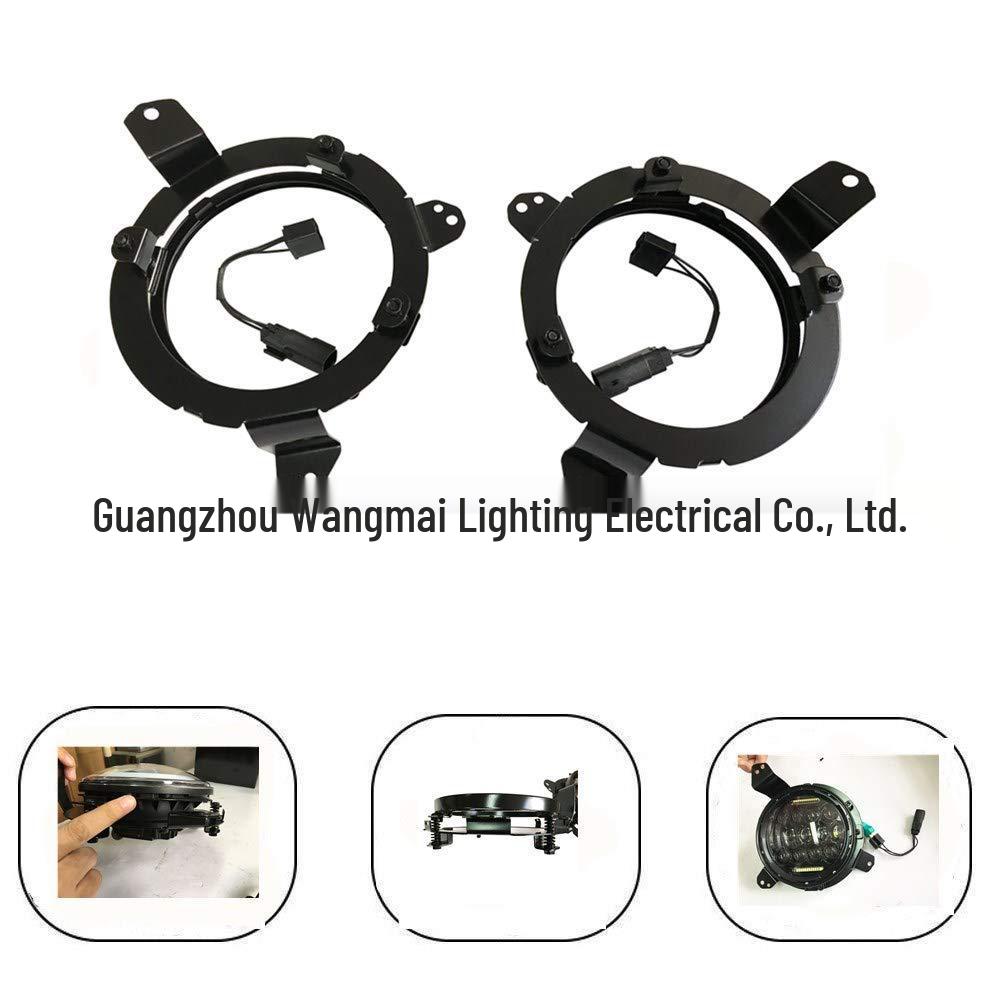 

7-дюймовый кольцевой кронштейн для 18 моделей Jeep Wrangler с переходной линией чёрный