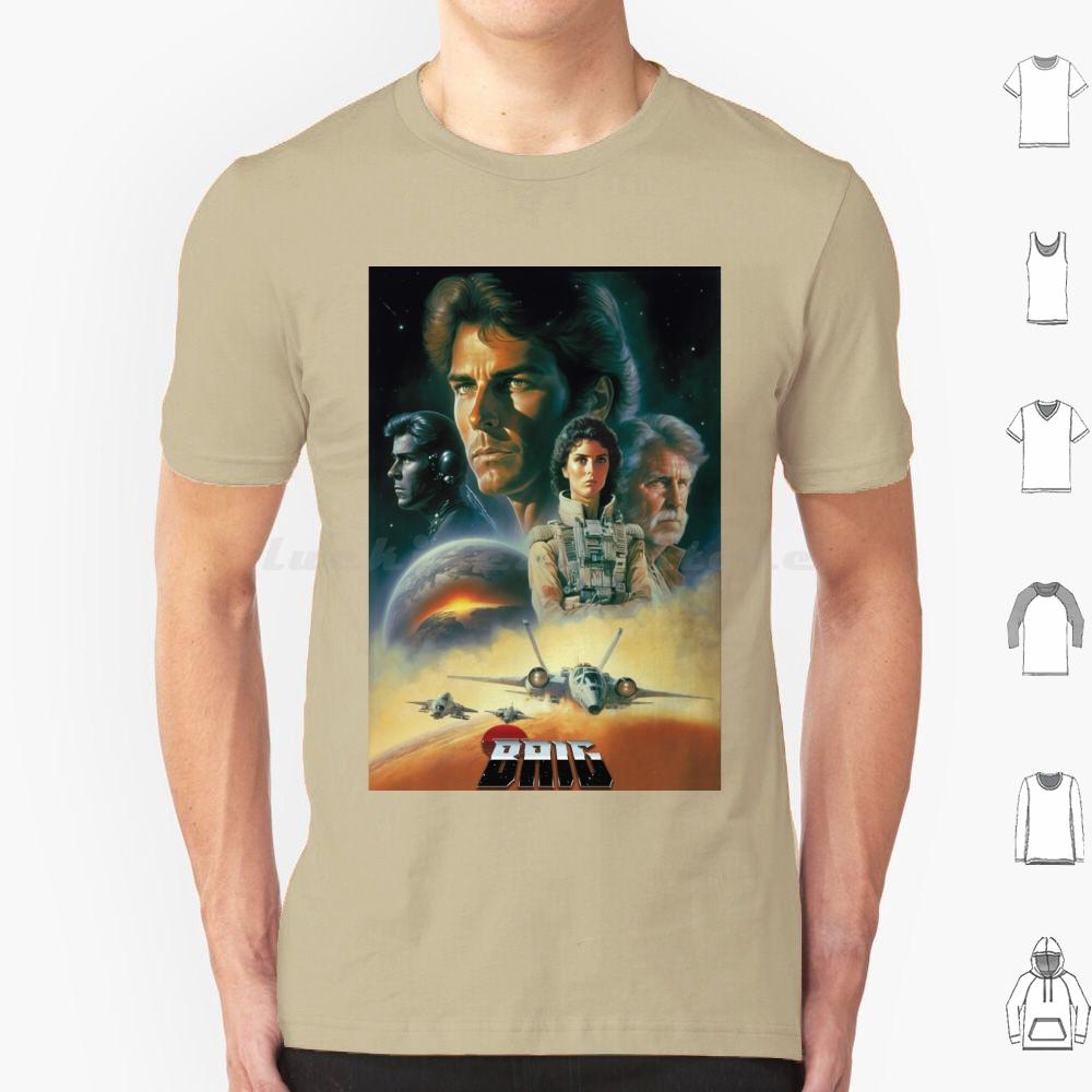 BaigNoors Theme80s SciFi Retro Movie Artwork 7 13 Synthwave Retrowave Scifi 80s T Shirt 6xl Cotton Cool Tee