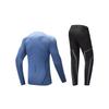 Anta Comfortable Round Neck Pullover Long Sleeve Top Simple Straight Leg Versatile Long Pants Casual Sports Suit Men suit 952517202-4