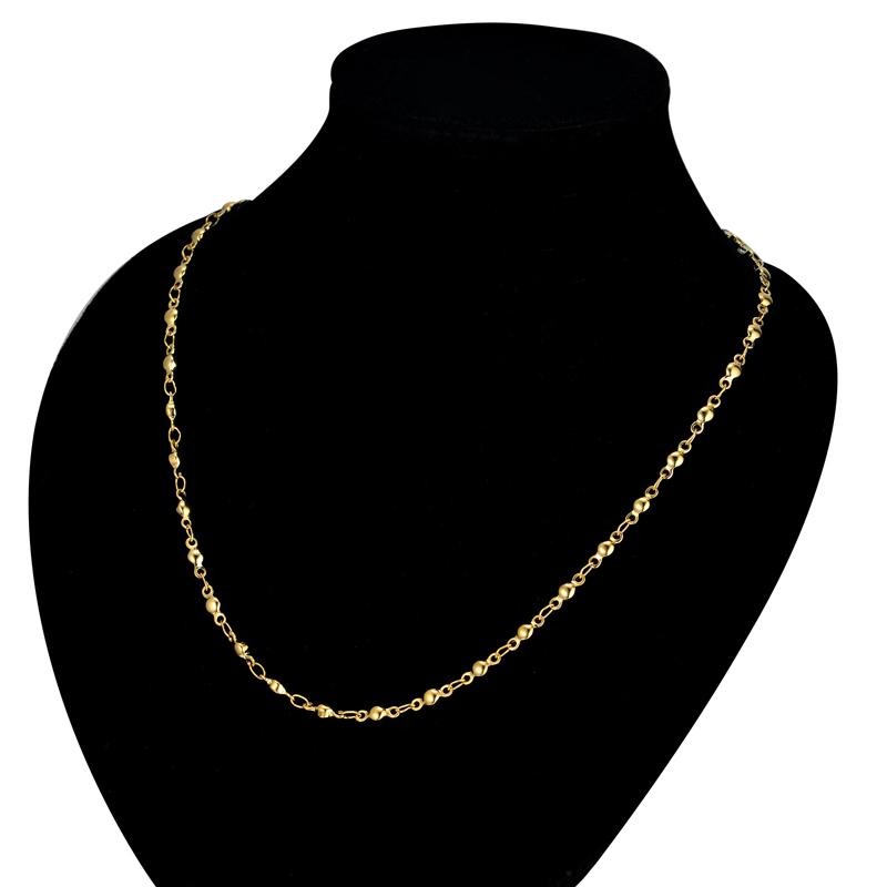5 Style Stainless Steel Chains Female Gold Color 2MM-6MM Chain Link Necklaces For Women Men Fashion Party Jewelry Gift 2025