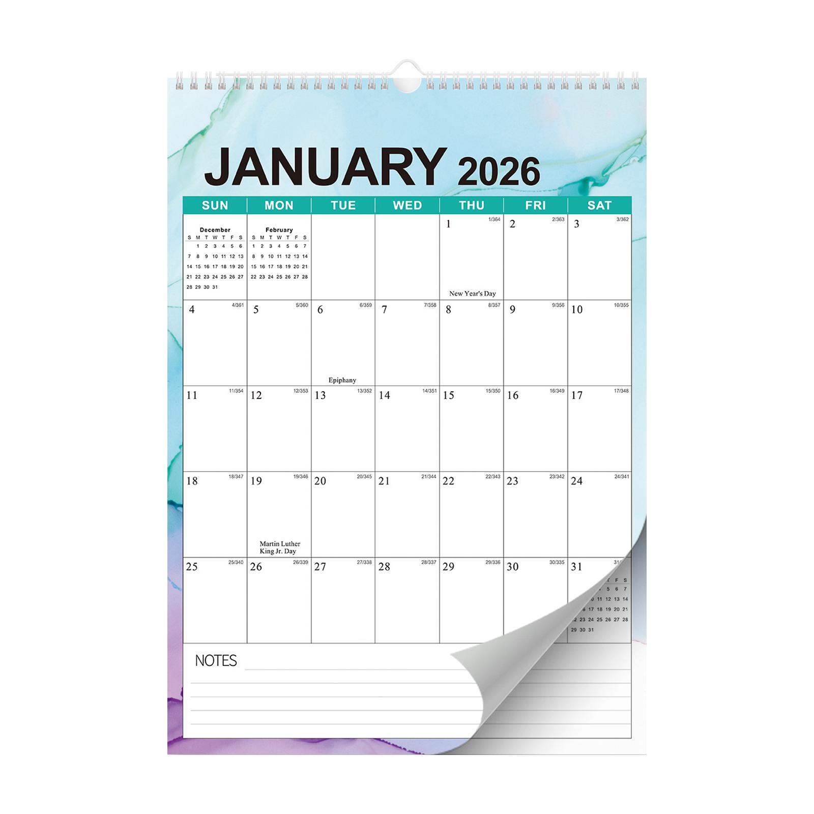 

Красивый календарь для гостиной, настенный, календарь важных праздников и годовщин One Size