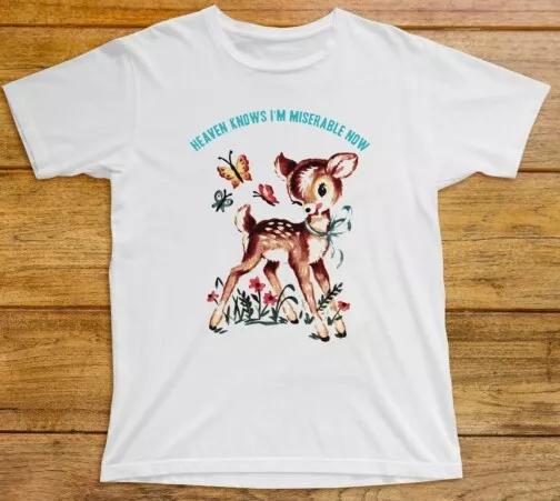 

Heaven Knows I m Miserable Now T Shirt 543 Deer The Smiths Morrissey Strangeways L