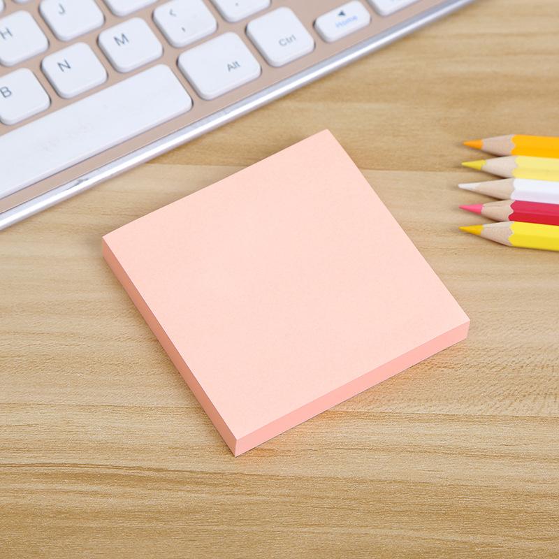 Fluorescent Colour Sticky Note Paper Note Pad Sticky Colourful Convenience Stickers Students Office Supplies Notepads