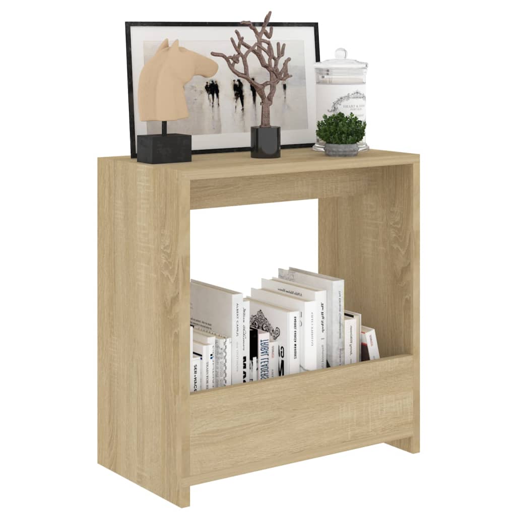 Side Table Sonoma Oak 50x26x50 cm Particleboard
