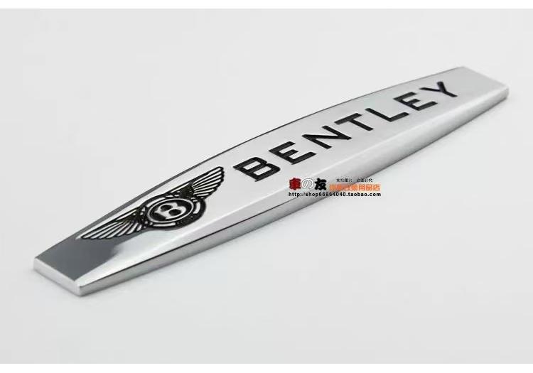 3D kovová nálepka s logem auta VIP Sportovní odznak Obtisk Auto doplňky pro nové Bentley Flying Spur Continental GT Bentayga Mulsanne GH9
