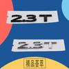 3D Premium 2.3T 2.3 T Letters car Fender trunk Rear Bonnet Decal Emblem Badge Sticker