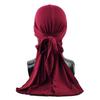 Men's Distressed Street Pirate Style Durag Head Wrap,Breathable Casual Streetwear Bandana with Double Long Tail Strap Pirate Hat