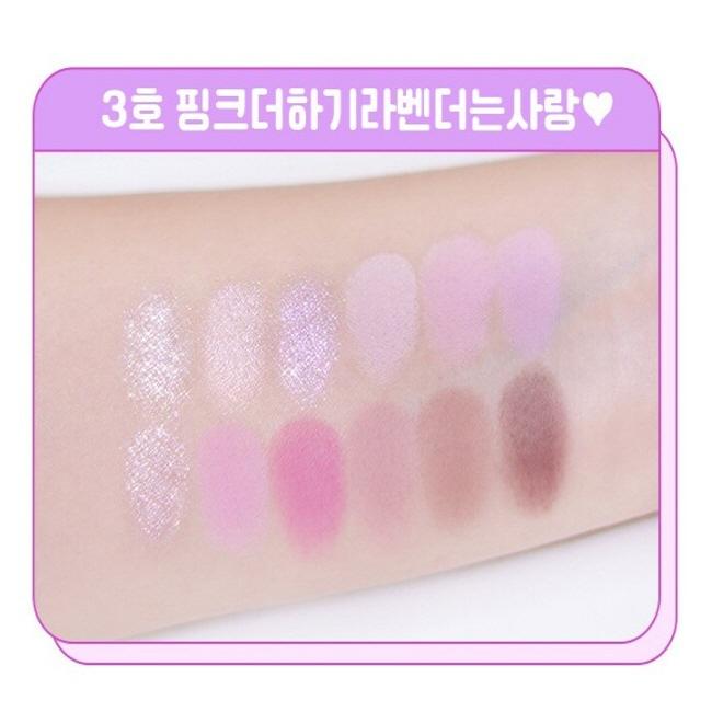ZEROBASEONE pick) colorgram Pin Point Eyeshadow Palette 6 Colors