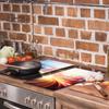 Glas-Schneidebrett 2x 30x52 Landschaft