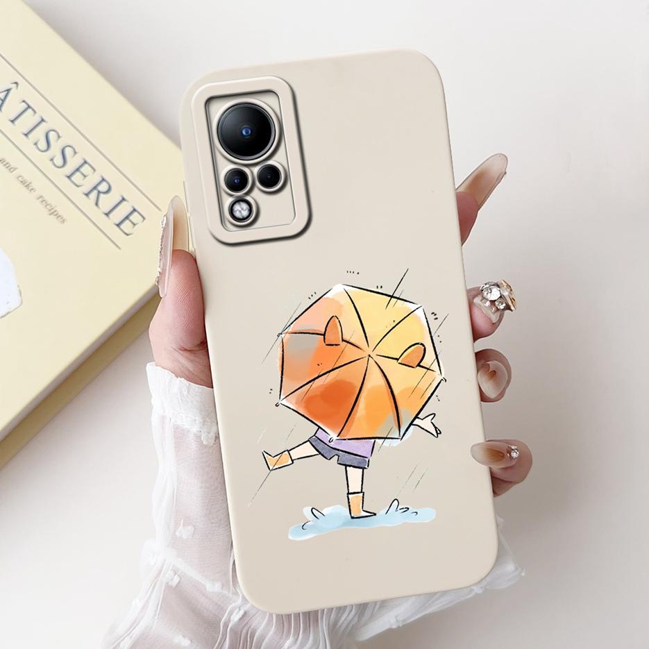 Für Infinix Note 11 Hülle Note 12 X663 X663B Stilvolle Candy Painted Handyhüllen für Infinix Note 11 Pro Note11 S Weiche Fundas