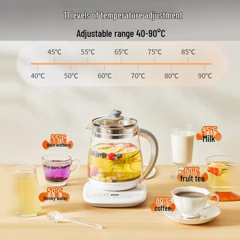 Joyoung 1.5L Multi-Function Glass Health Pot