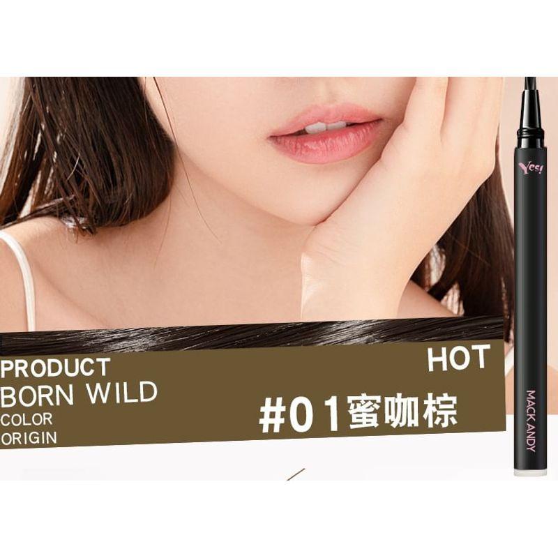 MACK ANDY - Zweizackiger Wilder Flüssiger Augenbrauenstift - 3 Farben
