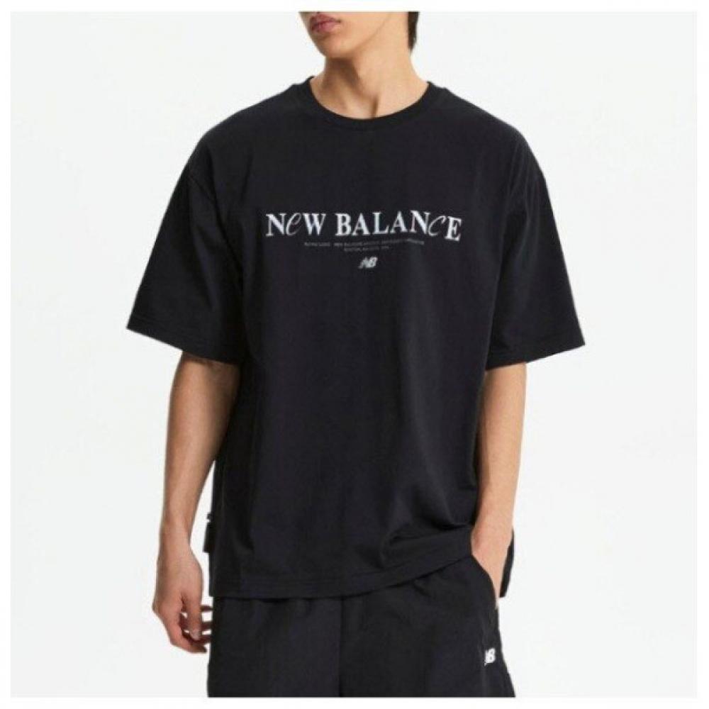 

New Balance Flying Lettering Tee Uni Nbnef21433 19 Black series/105