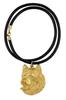 Alaskan Malamute - Necklace with a Dog In a Gift Box, Gold-plated Pendant for a Dog Lover, Striking Jewelry by