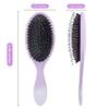 Boar Bristles Hair Brush for Women and Men, Detangling Hair Brush for Smoothing Massage Add Shine, Nylon&Boar Bristles Detangler brush for Hair