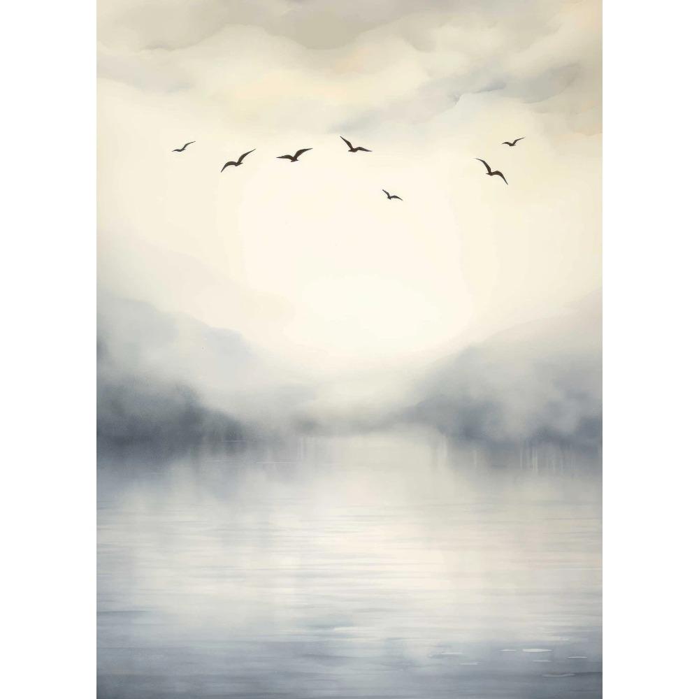 Nursery Landscape Sunset Daisy Flower Posters Wildflower Field Modern Prints Canvas Painting Wall Art Pictures Home Room Decor