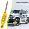 Tire Chains For Trucks Heavy-Duty Anti-Slip Cleats Spikes Quiet Tire Chains For Cars For Ice Winter Hiking Trailer Offroad Lawn
