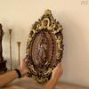Religious Wood Carving Guadalupe Virgin Mary Statue Figure Madonna Catholic Family Church Wall Decor