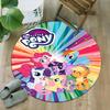 1pc My Little Pony7 Print Round Carpet Chair Round Carpet Suitable for Bedroom Living Room Home Decorative Carpet
