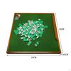 144 Mahjong Pieces, Portable Play Set, Chinese Version of The Game, Mini Set with