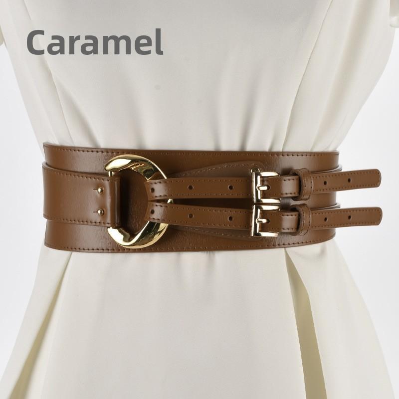 

Meier Genuine leather waist belt - women s fashion accessory for suits, dresses, and sweaters