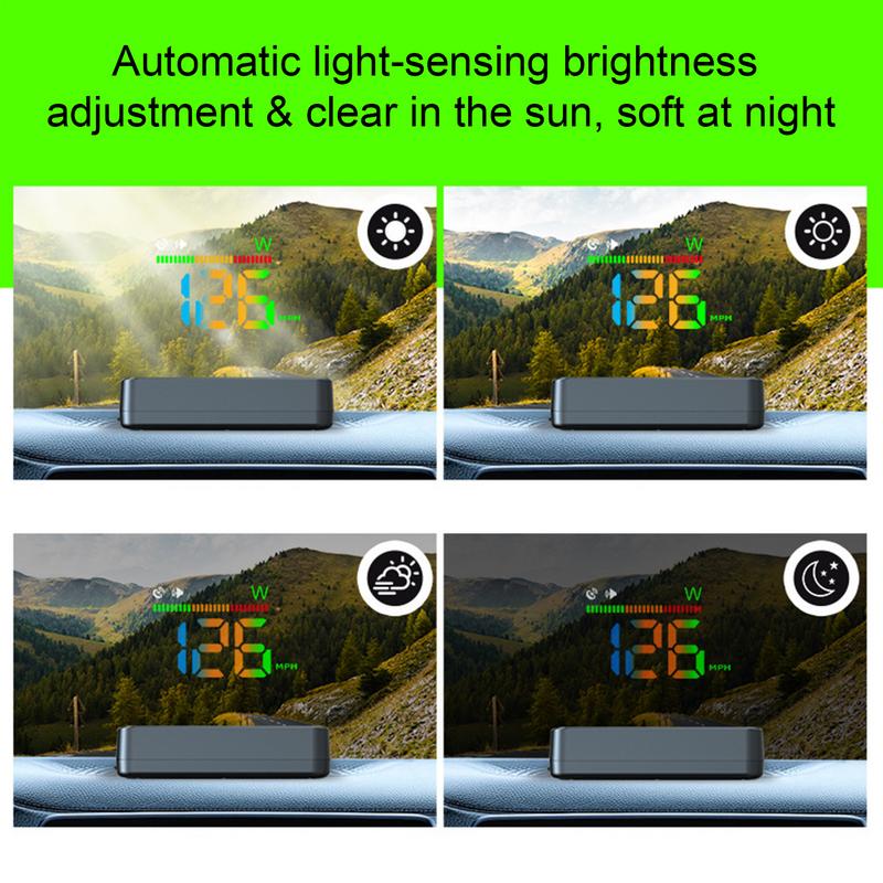 Digital Speedometer For Car Mph Hud Speedometer Windshield Projector Display For Car Automotive Accessories Mph Speed Meter