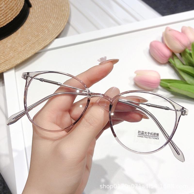 *Ready Stock* Anti Blue Light Blocking Glasses For Men/Women Clear Anti Radiation Glasses