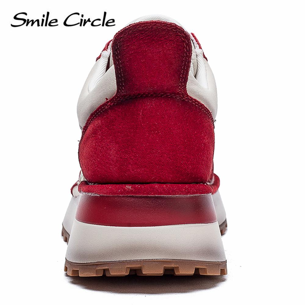 Dámské tenisky z pravé kůže Diamanty Šněrovací ploché boty Nízká módní obuv pro volný čas