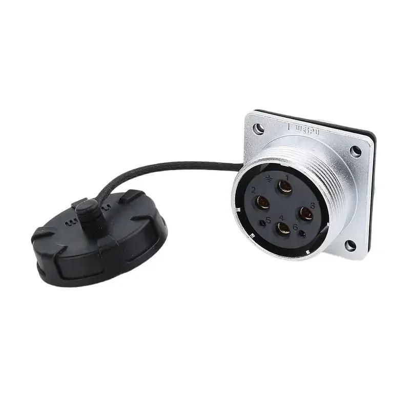 WEIPU WS32 TQ+Z M32 4 6 8 10 11 12 13 19Pin Male Plug Female Socket Panel Automotive Connector 10-50 A  AC DC High Voltage Power