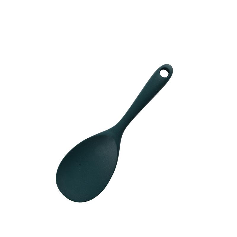 5-Piece High Temp Silicone Spatula & Ladle Set for Non-stick Cookware