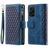 Style 005 For Honor 200 Lite Case Zipper Wallet Grid Leather Phone Cover