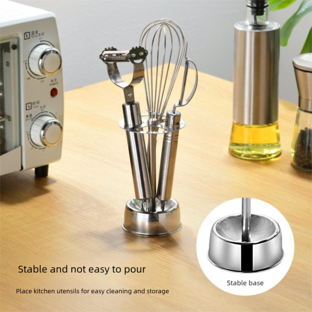 New Stainless Steel Toothbrush Holder Multipurpose Round Bathroom Organizer Multifunction Toothpaste Stand Shelves Kitchen