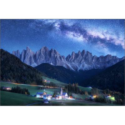 Puzzle Korea Doromitty's Starry Night Puzzle 3218, 2000 Teile, gemischte Farben Puzzle, Kinderspiele, Lernspielzeug