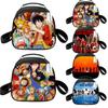 Customizable Cartoon Anime One Piece Lunch Box Cute Round Lunch Bag With Thermal Insulation Portable And Convenient