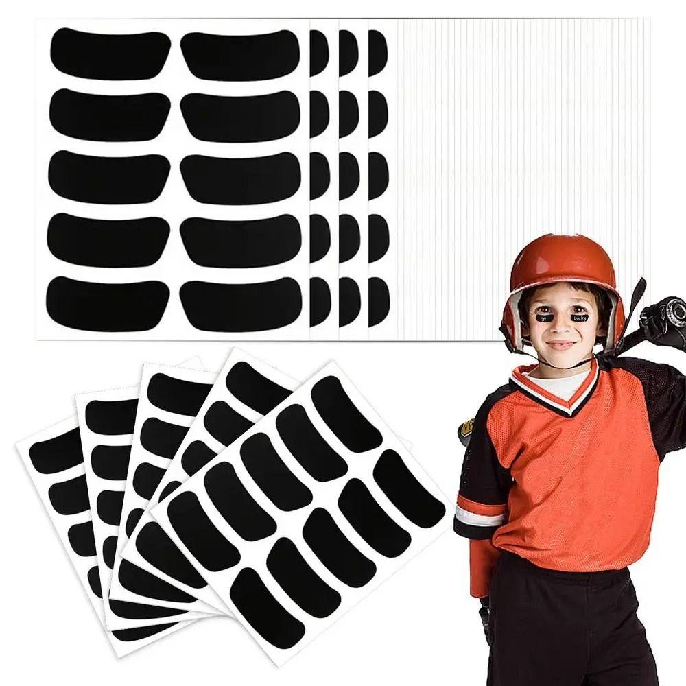 Football Strips Eye Strips Sports Under Eye Eyeblack Sticker Baseball Eye Stickers  Fans Decals