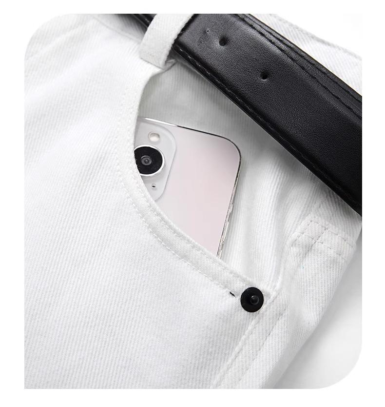 Women's High Waist Yellow Wide-Leg Vintage Jeans for Spring 2025