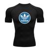 Men's Quick Dry Compression Athletic T-Shirt Breathable Stre