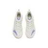 New Anta MACH 3.0 Cushioned Wear Resistant Lightweight Low Top Running Shoes Women's White Purple Green 122325583-2