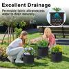 5 Gallon Fabric Grow, Bag, Non Woven Plant Grow, Bag, Plant Grow, Pot, Grow, Bag With Handle, Plant Grow, Bag