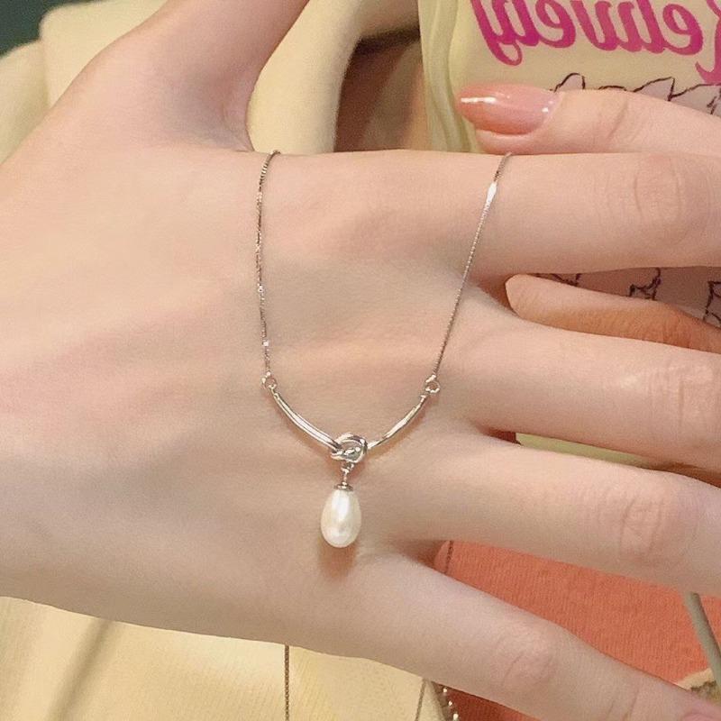 Nuovo regalo di compleanno per fidanzata collana clavicola nicchia design estivo catena clavicola