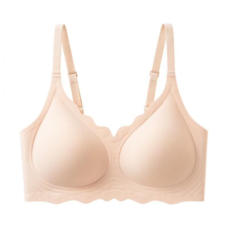 Wirefree Minimizer Bra Plus Size Women Seamless Comfort Push Up Non-Padded Breathable Full Support Daily Wear