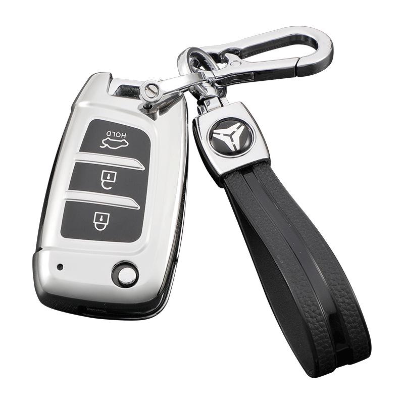 2018 Hyundai Elantra/Verna Key Cover - Men & Women Buckle Protective Shell