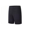 SAUCONY Solid Color Mid Rise Elastic Waist Sports Shorts Men Shorts Black SC2239028B-1